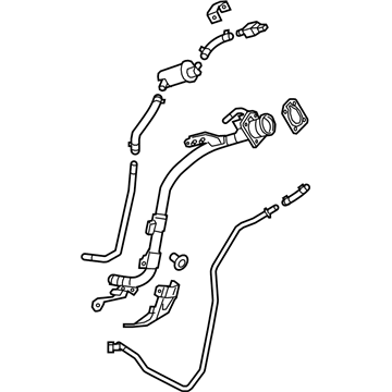 Hyundai Ioniq Fuel Filler Neck - 31030-G2601