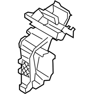 Hyundai 97134-P4200 Case-Heater,LH