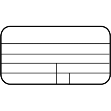 Hyundai 32450-2MHD0 LABEL-EMISSION