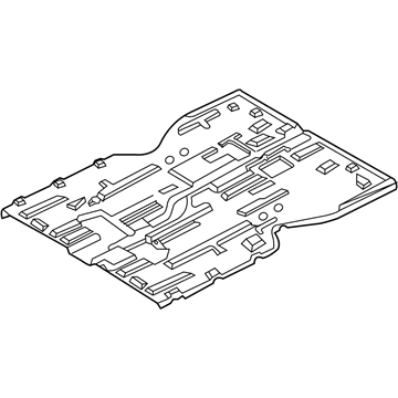 Hyundai Entourage Floor Pan - 65100-4D500