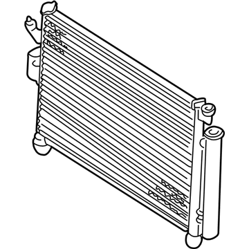 2001 Hyundai Accent A/C Condenser - 97606-25600