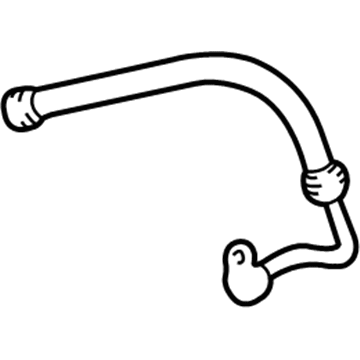 2005 Hyundai Accent A/C Hose - 97762-25000