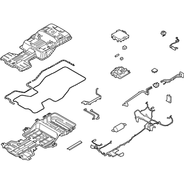 Hyundai 37501-G7600 Battery System Assembly