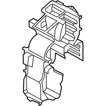 Hyundai 97134-D3100 Case-Heater,LH