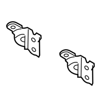 2008 Hyundai Accent Door Hinge - 79310-1G000