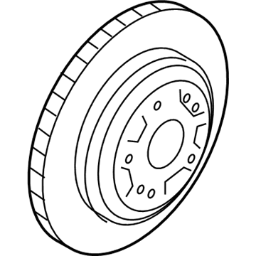 Hyundai Genesis G70 Brake Disc - 58411-J5000