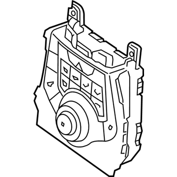 2011 Hyundai Elantra A/C Switch - 97250-3X140-GU