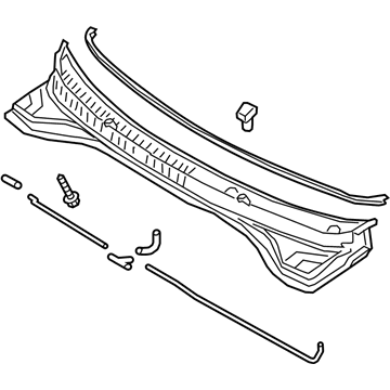 Hyundai 86150-J0000 Cover Assembly-Cowl Top