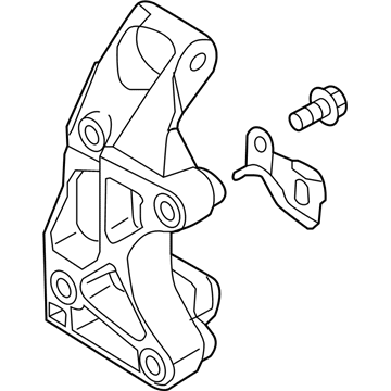 Hyundai Genesis Alternator Bracket - 37471-3C551