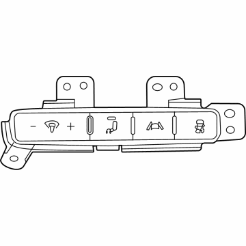 Hyundai 93700-S8BD0-YJY SWITCH ASSY-SIDE CRASH PAD