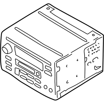 Hyundai 96161-2D101-AX Head Module-Audio