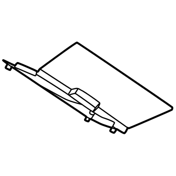 Hyundai 84631-CW000-NNB Mat-Console Tray