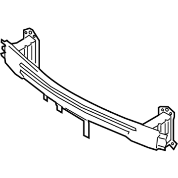 Hyundai 64900-CL100 Beam Complete-FR Bumper