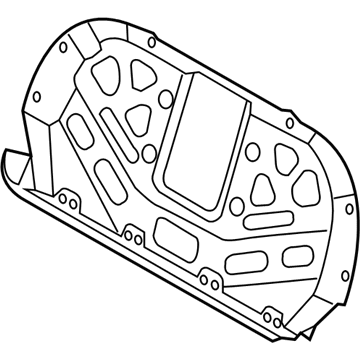 Hyundai 69330-B1010 Partition Assembly-Panel & Trim