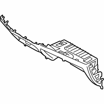 Hyundai 84540-S8000-MMH Cover Assembly-Glove Box HSG UPR