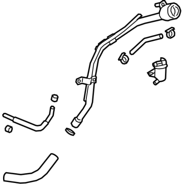 2021 Hyundai Santa Fe Hybrid Fuel Filler Neck - 31030-CL500