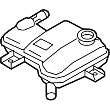 2019 Hyundai Ioniq Coolant Reservoir - 25430-G2500