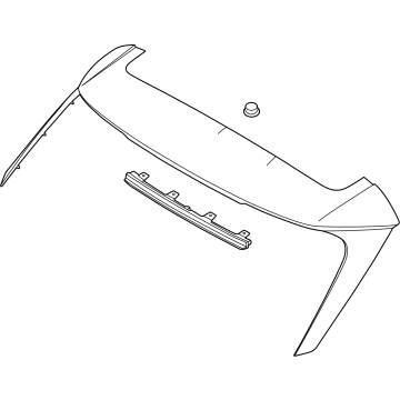 2023 Hyundai Tucson Spoiler - 87210-N9000-A5G