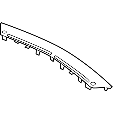 Hyundai 84770-3J000-9V Garnish Assembly-Defroster Center