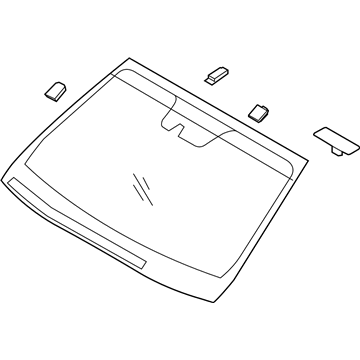 2020 Hyundai Santa Fe Windshield - 86110-S2120