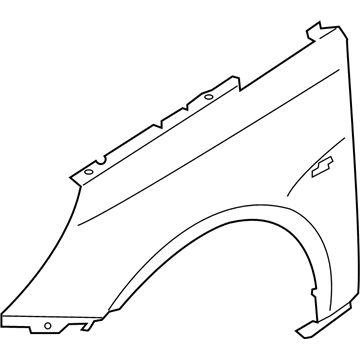 Hyundai 66321-3S000 Panel-Fender,RH