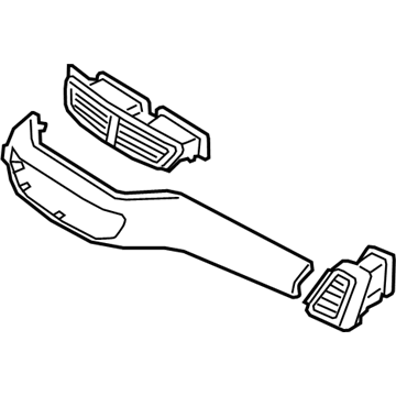 Hyundai 84795-D3AB0-TRY GARNISH-C/PAD,RH