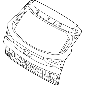 Hyundai 73700-D3540 Panel Assembly-Tail Gate