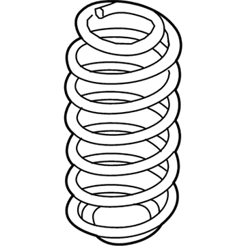 Hyundai 55330-J9010 Spring-Rear