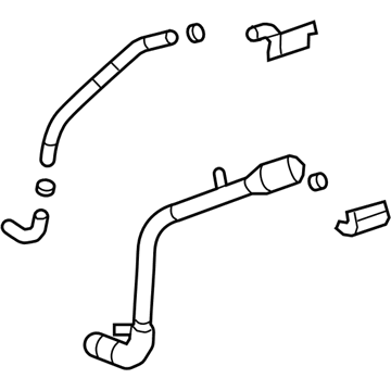 Hyundai Equus Fuel Filler Neck - 31030-3N510