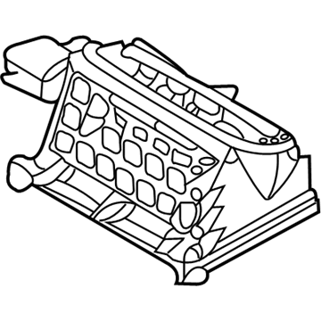 Hyundai 97121-4D000 Case-Intake,LH