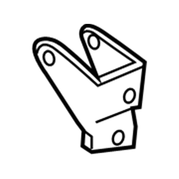 Hyundai 45217-39650 Bracket-Roll Support,Rear