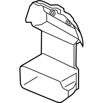 Hyundai 28277-2B722 Air Guide-INTERCOOLER