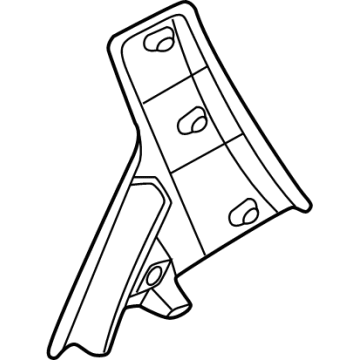 Hyundai 83270-K5000 GARNISH ASSY-RR DR RR FRAME,LH