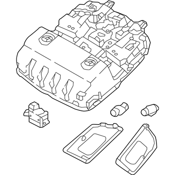 Hyundai 92800-D3000-UUE Overhead Console Lamp Assembly