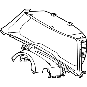 Hyundai 84830-L1100-NNB Panel Assembly-Cluster Facia