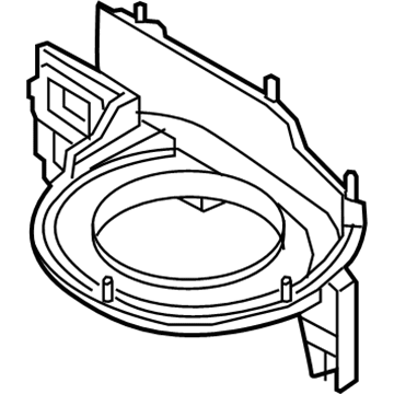 Hyundai 97111-C2020 Case-Blower,Lower