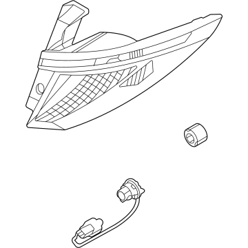 2023 Hyundai Tucson Tail Light - 92401-CW100