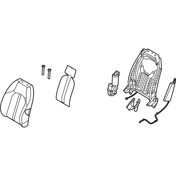 Hyundai 88300-L1770-VSV Back Assembly-FR Seat,LH