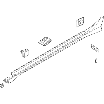 Hyundai 87752-KL000 MOULDING ASSY-SIDE SILL,RH