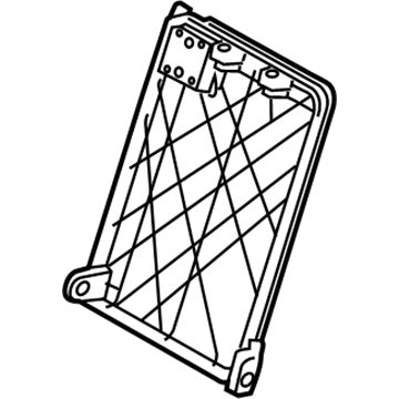 Hyundai 89310-C2KB0 Frame Assembly-2ND Seat Back,LH