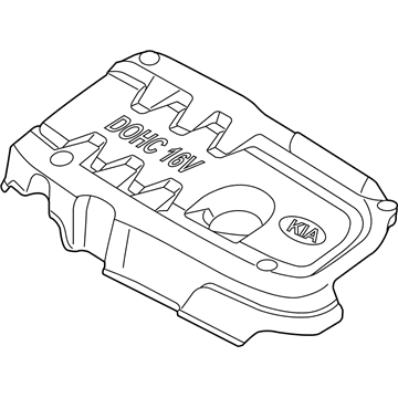 2010 Hyundai Accent Engine Cover - 29240-26630