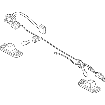 Hyundai 92501-S1500 Lamp Assembly-License Plate