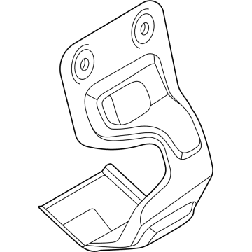 Hyundai 28525-3N110 PROTECTOR-HEAT LOWER,RH