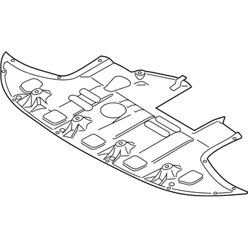 Hyundai 29110-K9000 Panel Assembly-Under Cover