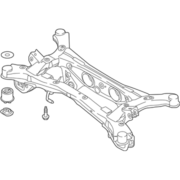 2018 Hyundai Tucson Rear Crossmember - 55405-D3250