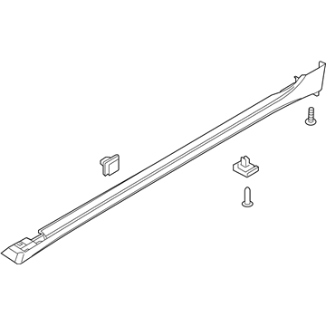 Hyundai 87752-E6000 Moulding Assembly-Side Sill,RH