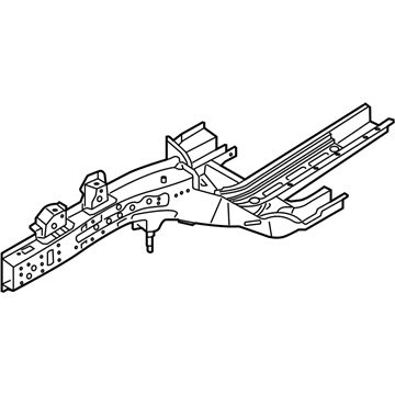 Hyundai 64602-D3500 Member Assembly-Front Side,RH