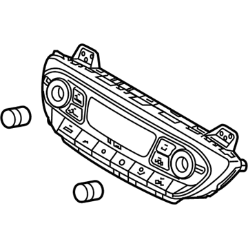 2020 Hyundai Elantra GT A/C Switch - 97250-G3080-RPP