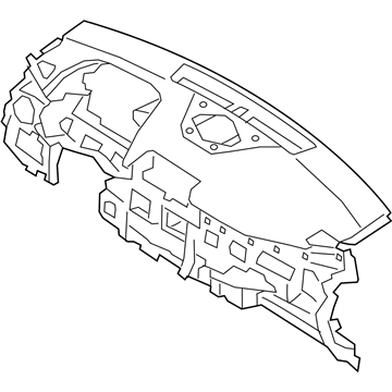 Hyundai 84710-J9200-TRY Crash Pad Assembly-Main