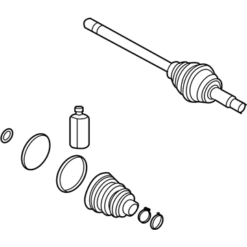 Hyundai 495R3-K2040 Joint Kit-Diff Side,RH